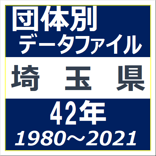 団体別データファイル(埼玉県)のイラスト画像