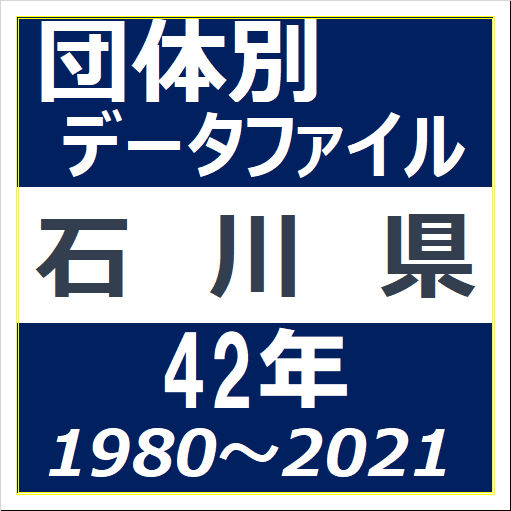 団体別データファイル(石川県)のイラスト画像